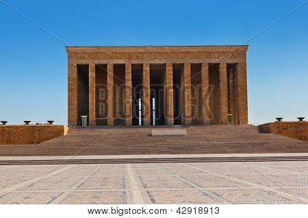 Mustafa Kemal Atatürk Mausoleum i Ankara Tyrkiet
