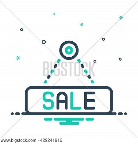 Mix Icon For Sale Marketing Closeout Sellout Auction Badage Buy Offer Label Price