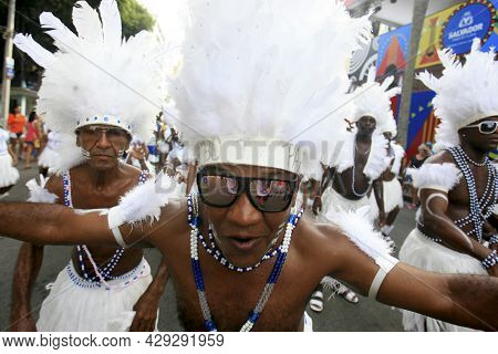 Commanches During Carnival In Salvador