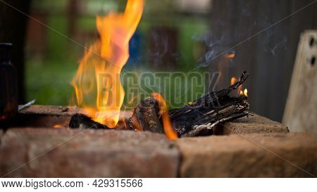 The Fire Of The Hearth, Comfort And Warmth In The Surest Silence