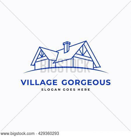 Illustration Free Home Logo Design Inspiration Template