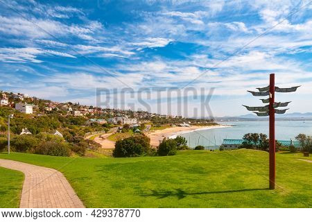 View Of Mossel Bay Town, South Africa. Mossel Bay Is A Harbour Town Of About 130,000 People On The S