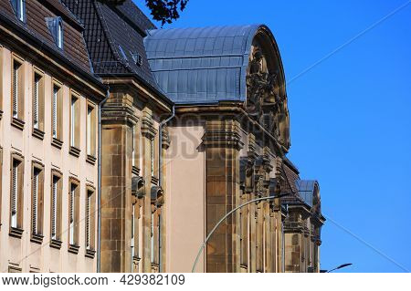 Moenchengladbach City In Germany. District Court Building (landgericht).