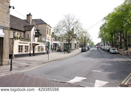 Views Of The High Street In Witney, Oxfordshire In The Uk, Taken 5th May 2008