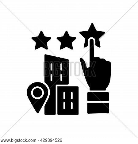 Goodwill Black Glyph Icon. Company Purchase. Intangible Business Asset. Sum Of The Net Fair Value. E