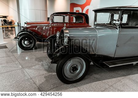 4 June 2019, Moscow, Russia: Side View Of French Car Michel Irat Cb1 1929. Classical Retro Cars Of 1
