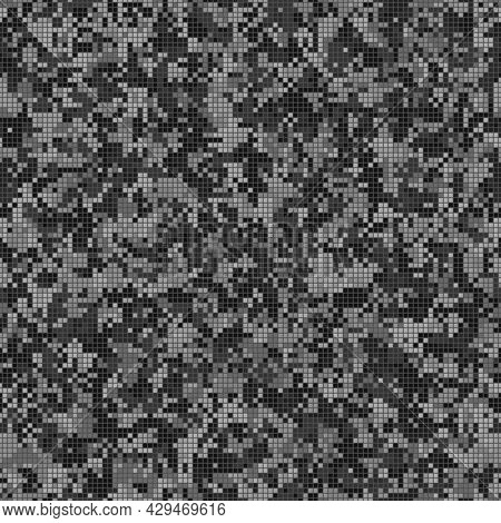 Texture Military Camouflage Seamless Pattern. Abstract Army Vector Illustration