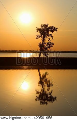 Summer Evenings Look Prettier When Everything Reflects Perfectly Off The Lake
