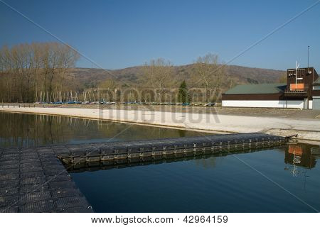 Cheddar Reservoir Somerset Englanti