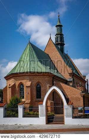 Radom, Poland - July 26, 2021: Two Old Houses Esterka And Gaska