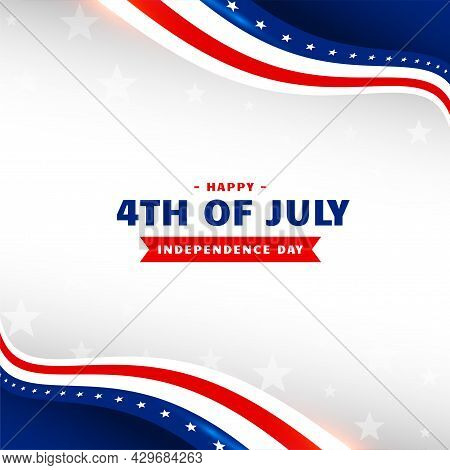 4th Of July Happy Independece Day Holiday Background