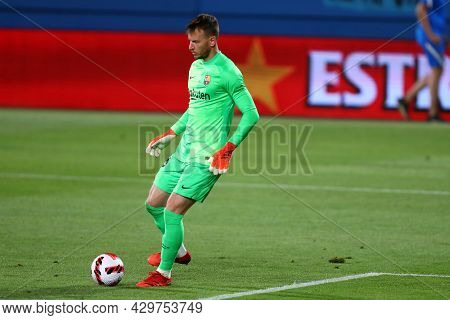 Barcelona, Spain. 08th August 2021 . Norberto Neto Of Fc Barcelona  During The Pre-season Friendly M