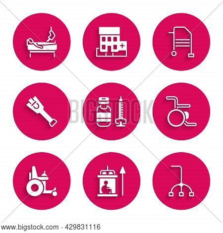 Set Syringe, Elevator For Disabled, Walking Stick Cane, Wheelchair, Electric Wheelchair, Prosthesis 