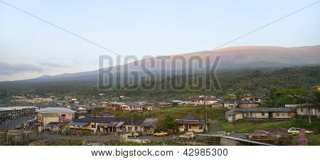 Buea Monte Camerun, mattina