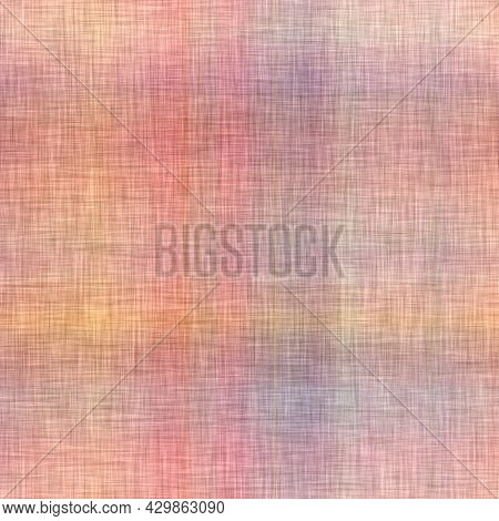 Soft Subtle Gingham Plaid Background Pattern. Blurry Checkered Space Dyed Melange Effect. Seamless C