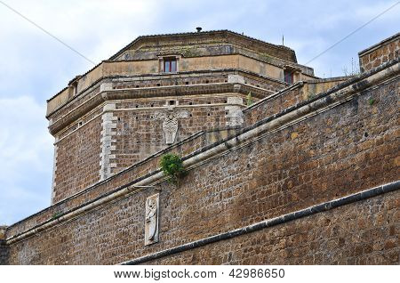 Forte Sangallo Civita Castellana. Lazio. Itálie.
