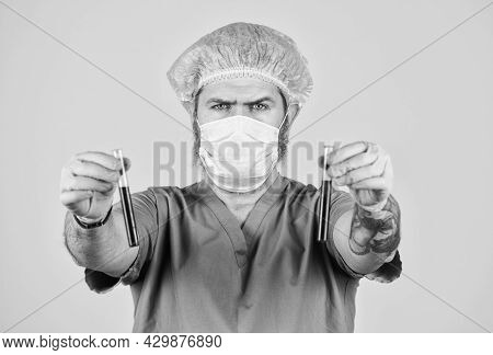 Type Of Virus. Coronavirus Concept. Expect Virus To Mutate. Human To Human Transmission. New Viruses
