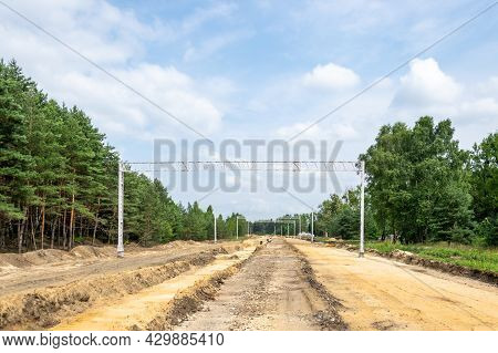 Construction Of A New Railway Line From Katowice To Pyrzowice
