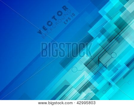Hallo Tech abstrakt Hintergrund. EPS 10.