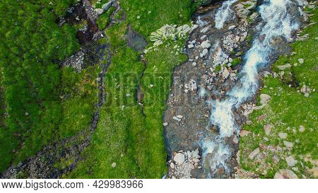 Amazing Nature At Timmelsjoch High Alpine Road In Austria - Travel Photography By Drone