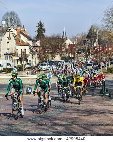 Paryż piękny 2013 Cylcing Rrace etap 1 w Nemours