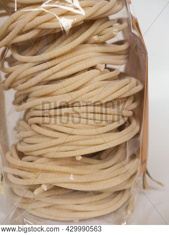 Pici Toscani Traditional Italian Pasta Food From Tuscany