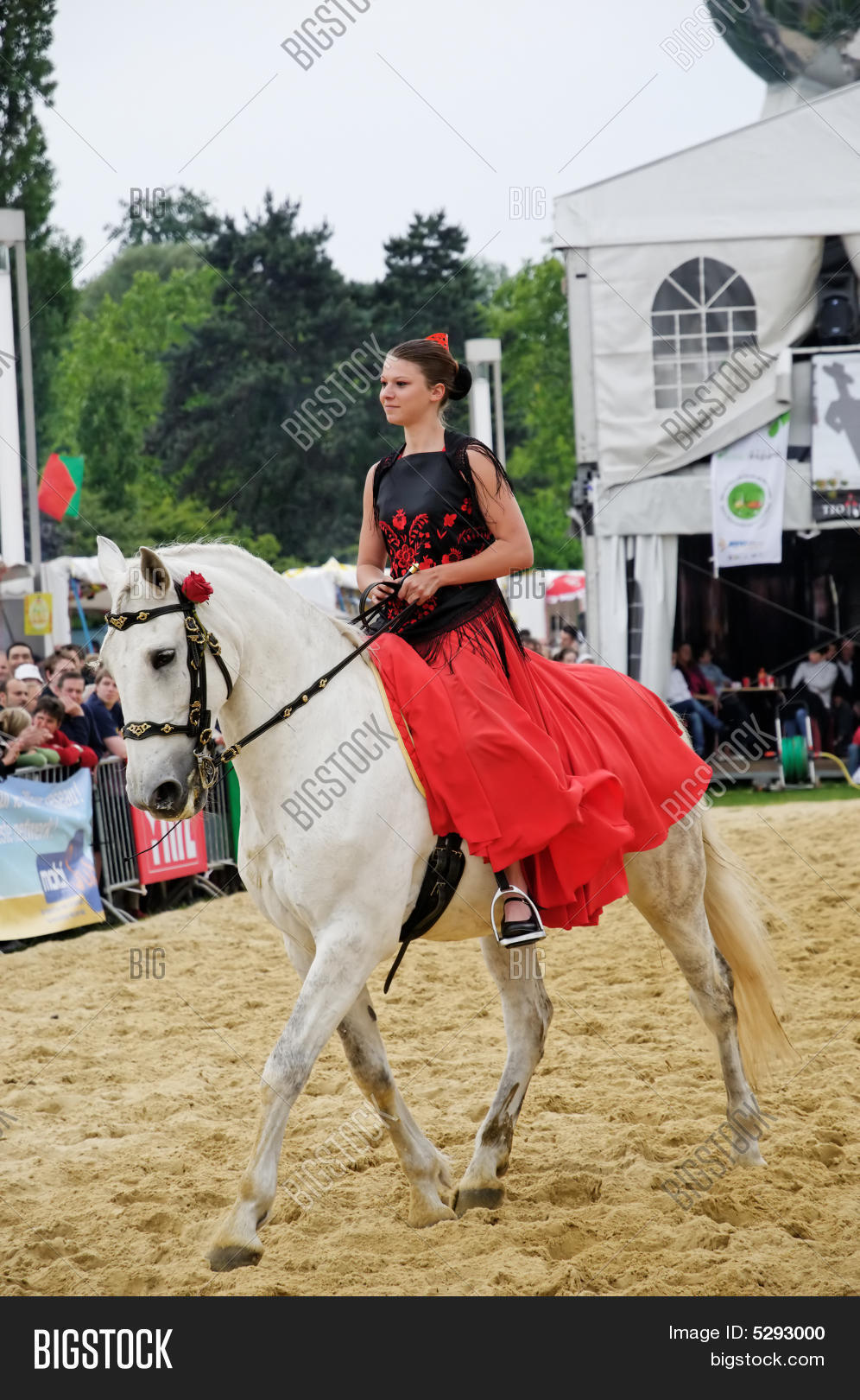 Spanish Woman Horse Image & Photo (Free Trial) Bigstock