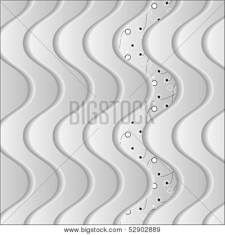 Vector Abstract Background With Pantiles