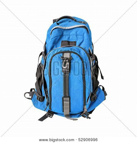 Backpack Isolated W/ Path