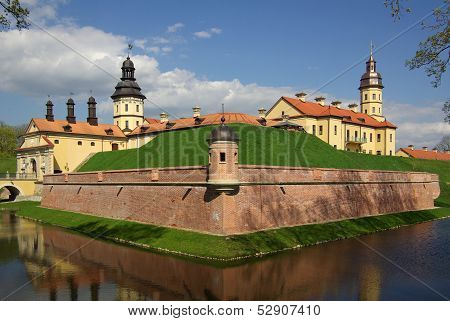 Radziwill Castle In Nesvizh, Belarus