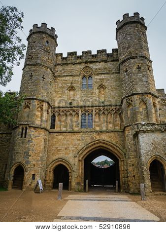 Gates At Battle Abbey At Hastings