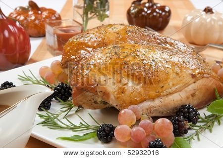 Roasted Turkey Breast - Rosemary-basil Rub