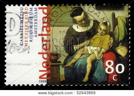 Sick Child By Gabriel Metsu