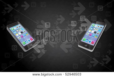 Mobile Phone to Phone Content and Data Transfer