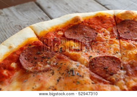 Flavored pizza