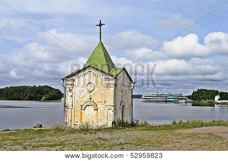 Old Chapel On The Riverbank