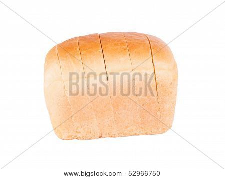Sliced white bread