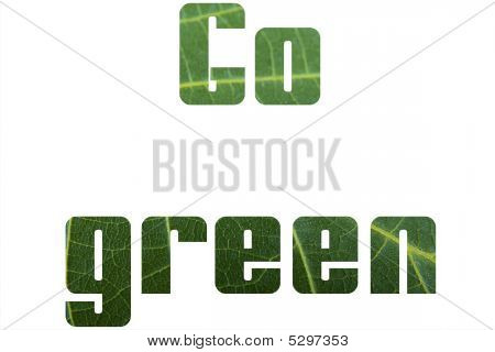 Go Green
