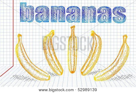 Bananas Sketch