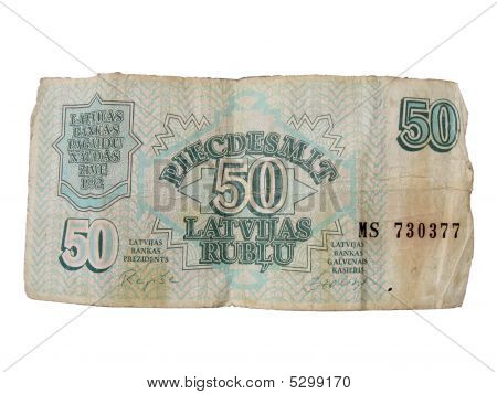 Oude Letse valuta