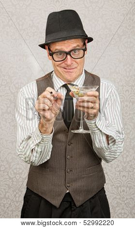 Goofy Drunk Man
