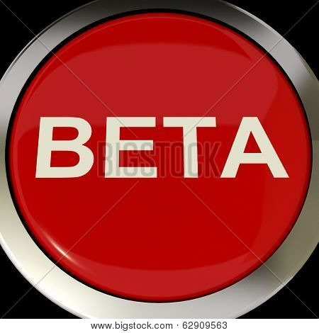 Beta Button Shows Development Or Demo Version