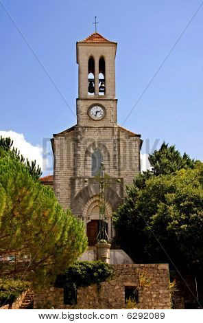 Fransa Balazuc kilisede