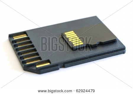 Microsd Card For Mobile Devices And Sd Adapter