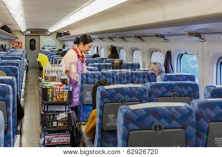 Food and Beverage on Hikari Shinkansen
