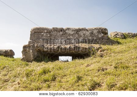 Ww1 Foxhole Trench Of Death In Diksuimde Flanders Belgium