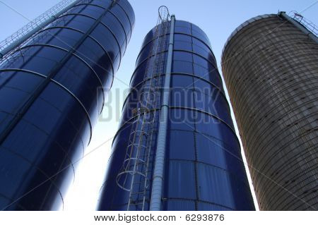 Silo closeup