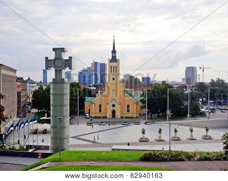 Freedom Square Is Devoted To Emancipating War Of 1918-1920