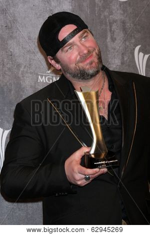 LAS VEGAS - APR 6:  Lee Brice at the 2014 Academy of Country Music Awards - Arrivals at MGM Grand Garden Arena on April 6, 2014 in Las Vegas, NV