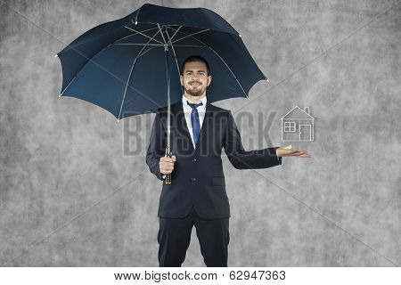 Businessman Protects Your Home